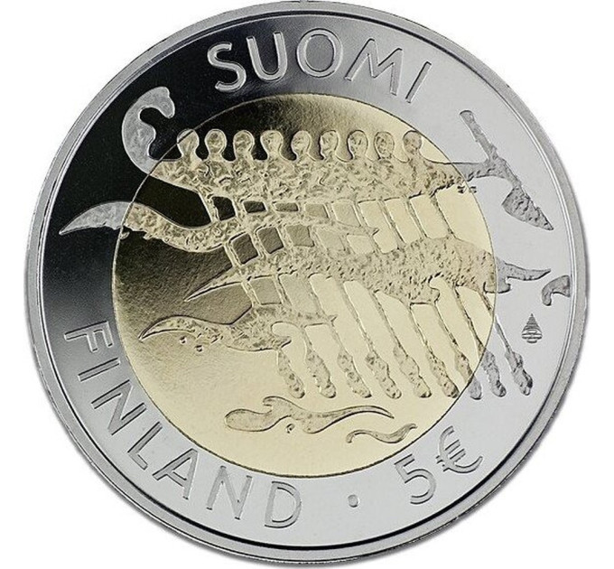 Soome 5 eurot UNC 2007 – 90 aastat iseseisvust