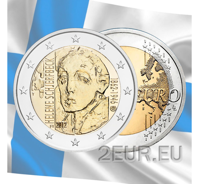 Soome 2 eurot UNC 2012 – Helene Schjerfbecki 150. sünniaastapäev