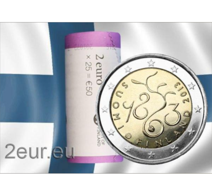 Soome 2 EURO RULL 2013 - 1863. aasta parlamendi 150. aastapäev