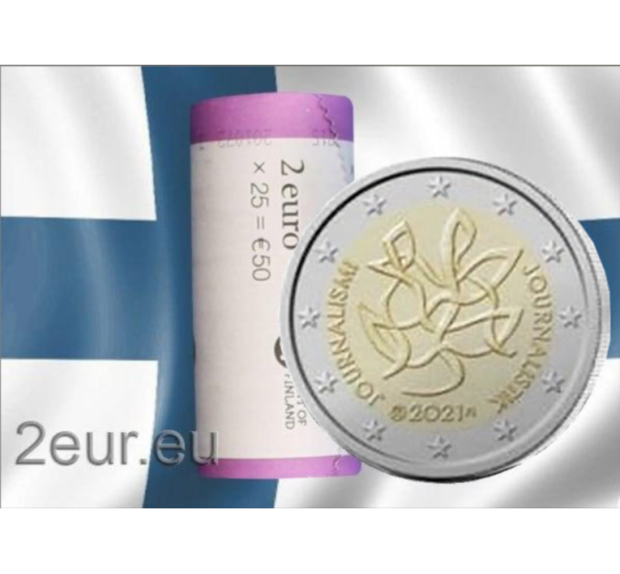 Soome 2 EURO RULL 2021 - Ajakirjandus