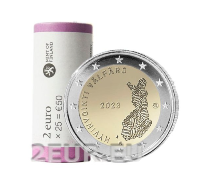 Soome 2 EURO RULL 2023 - Sotsiaal- ja tervishoiuteenus
