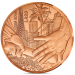 Prantsusmaa 1/4 euro UNC 2024 – Olümpiamängud Pariisis 1924 - Üleandmine Pariis-Los Angeles