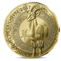 Франция 50 евро золотая монета Proof 2027 - Год Козы