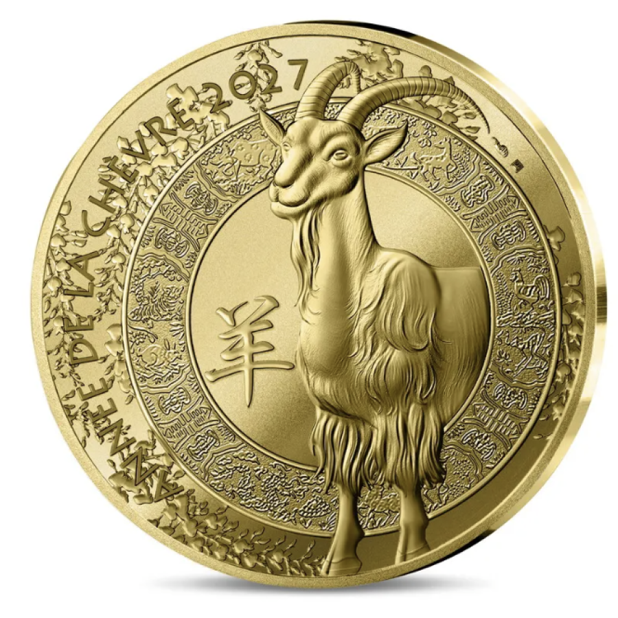 Prantsusmaa 50-eurone Kuldne münt Proof 2027 – Hobuse aasta Prantsusmaa 50-eurone Kuldne münt Proof 2027 – Hobuse aasta