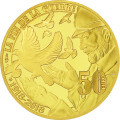 Prantsusmaa 50-eurone Kuldne münt Proof 2018 – Suur sõda – rahu