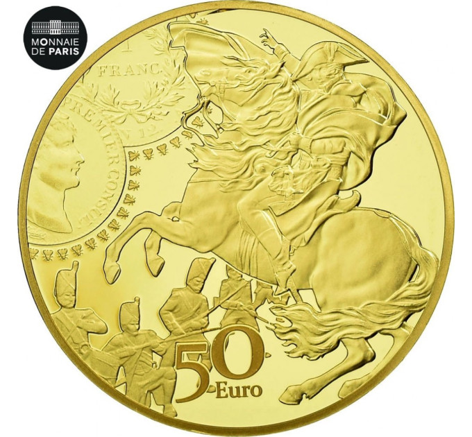 Prantsusmaa 50-eurone Kuldne münt Proof 2019 – Külvaja – idufrank