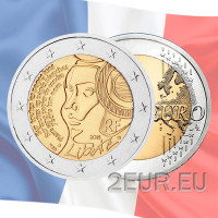 France 2 euro UNC 2015 - 225th Anniversary of the Festival of the Federation 1790