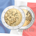 Prantsusmaa 2 euro UNC 2020 - Charles de Gaulle