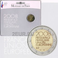 Prantsusmaa 2 eurot BU 2008 – EL eesistumine