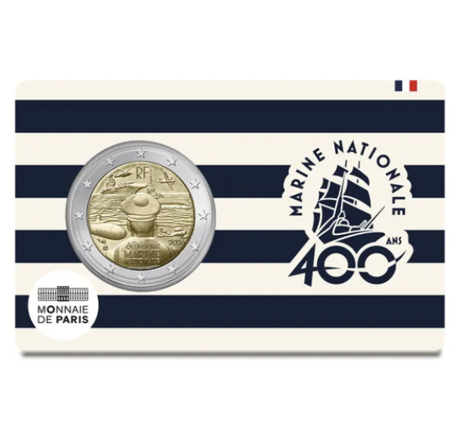 France 2 euro BU 2026 - French Navy