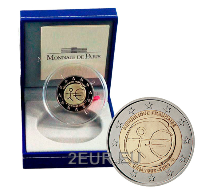 Prantsusmaa 2 eurot Proof 2009 - 10 aastat Euro
