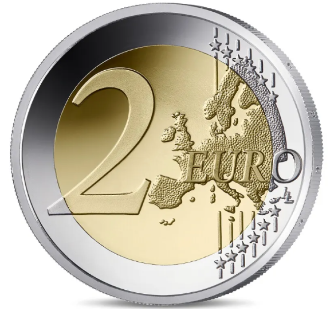 France 2 euro Proof 2025 - Louvre Museum