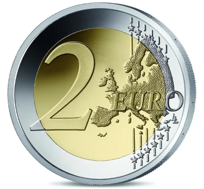 Prantsusmaa 2 eurot Proof 2026 – 80 aastat filmi "Väike prints"