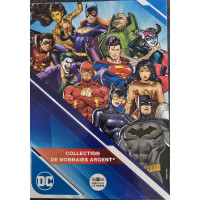 France 10 euro silver coin 2025 - DC COMICS + Album