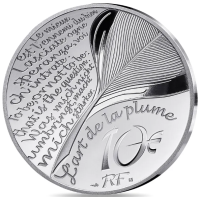 France 10 euro silver coin Proof 2025 - The Art of the Pen – Twenty Thousand Leagues Under the Sea