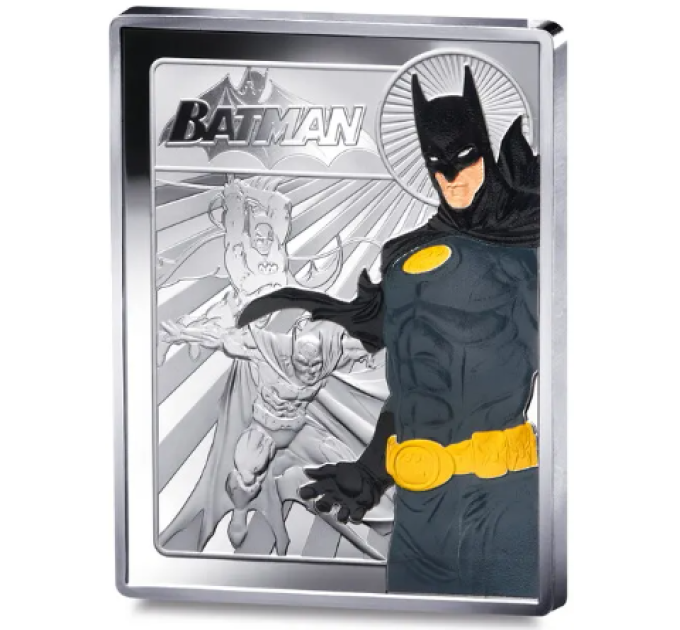 Prantsusmaa 10-eurone hõbemünt Proof 2025 – DC koomiksid - Batman