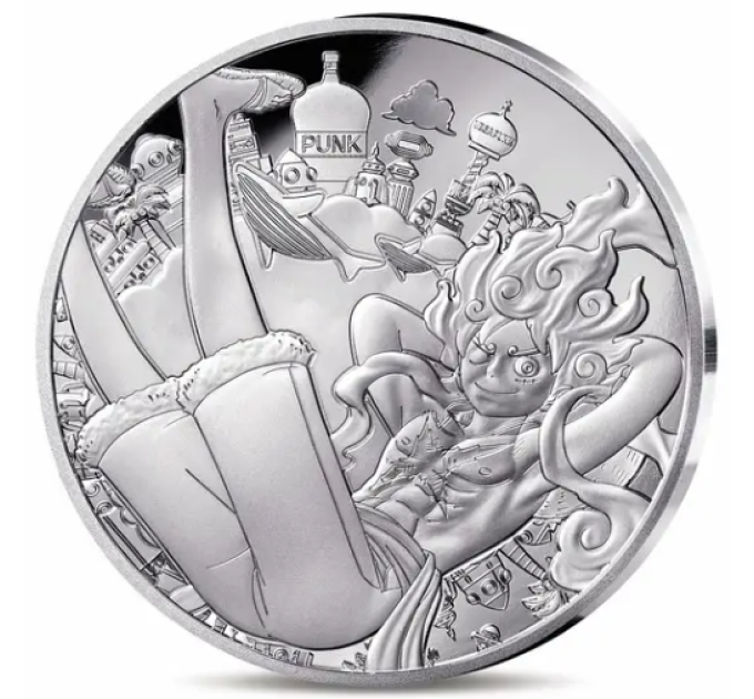 Prantsusmaa 10-eurone hõbemünt Proof 2025 – One Piece