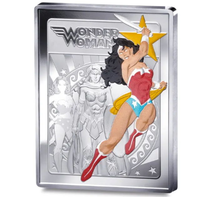 France 10 euro silver coin Proof 2025 - DC Comics - Wonder Woman