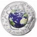 France 100 euro silver coin Proof 2025 - A Space Odyssey with Thomas Pesquet - Earth