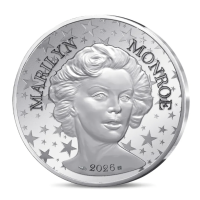 France 10 euro silver coin 2026 - Marilyn Monroe