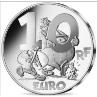 France 10 euro silver coin Proof 2022 - Asterix and the Griffin