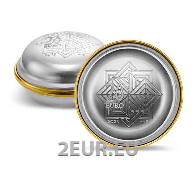 Prantsusmaa 10-eurone hõbemünt Proof 2023 – Pierre Hermé – Macaron
