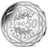 France 50 euro silver coin 2022 - Asterix - Love