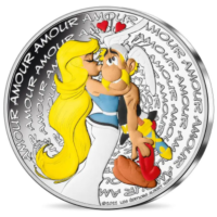 France 50 euro silver coin 2022 - Asterix - Love