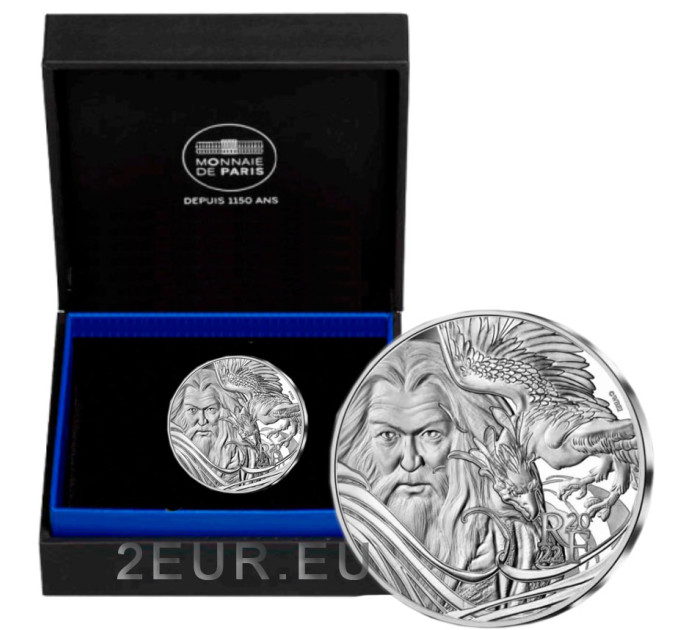 Prantsusmaa 10-eurone hõbemünt Proof 2022 – Harry Potter - Albus Dumbledore