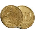 Prantsusmaa 10 senti UNC 2021