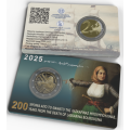 Greece 2 euro BU 2025 - 200 YEARS FROM THE DEATH OF LASKARINA BOUBOULINA