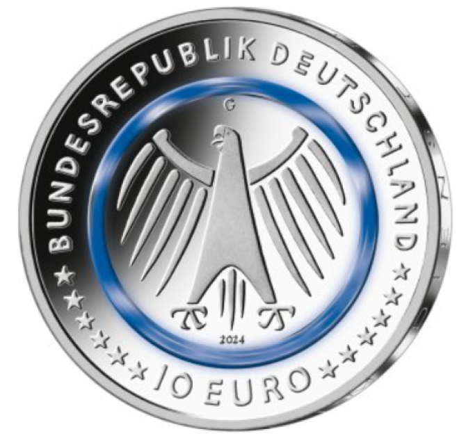 Saksamaa 10 eurot UNC 2024 – Ühiskonna teenistuses – Politsei