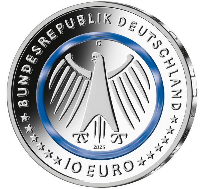 Saksamaa 10 eurot UNC 2025 – Ühiskonna teenistuses – Tehnilise abi agentuur