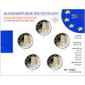  Saksamaa 2 Euromüntide komplekt BU 2020 – 50 aastat Kniefall von Warschau – Varssavi genuflektsioonist – ADFGJ