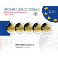 Germany 2 euro proof 2019 - 70 Years Since the Constitution of the Federal Council - Bundesrat