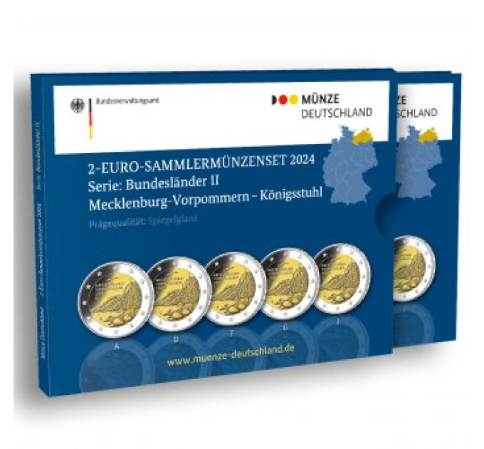 Saksamaa 2 euro proof 2024 – Mecklenburg-Vorpommern