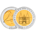Saksamaa 2 eurot UNC 2006 - Holstentor Lübeckis - A - Berliin