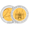 Saksamaa 2 eurot UNC 2006 - Holstentor Lübeckis - D - München