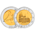 Saksamaa 2 eurot UNC 2011 – Nordrhein-Westfalen – G – Karlsruhe