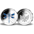 Saksamaa 5 eurot UNC 2023-3 – Putukate imeline maailm – Vöötud neiu