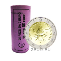Italy 2 euro UNC roll 2020 - 80th Anniversary of the National Fire Corps