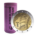 Italy 2 euro UNC roll 2025 - Voyage of the Amerigo Vespucci Ship