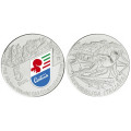 Italy 5 euro Silver BU 2021 - ALPINE WORLD SKI CHAMPIONSHIPS