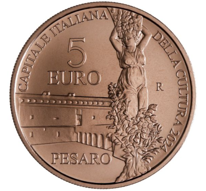 ITALY 5 EURO BU 2024 - Italian Cultural Capitals - PESARO