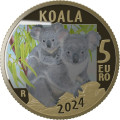 Itaalia 5 eurot PROOF 2024 – Ohustatud loomad – Koala