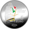 Itaalia 5 euro hõbe PROOF 2024 – Amerigo Vespucci laeva ümber maailma 2023-2025