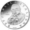 Itaalia 5 eurot Proof 2025 - Giovanni Spadolini 100. sünniaastapäev