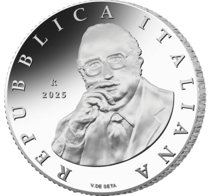 Itaalia 5 eurot Proof 2025 - Giovanni Spadolini 100. sünniaastapäev