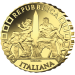 Italy 10 euro gold proof 2025 - Fountains of Italy - Fontana dei Quattro Fiumi - Roma