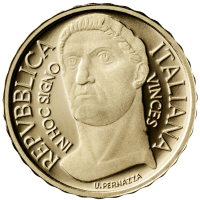 Itaalia 10 euro kulld proof 2021 – Sari Rooma keisrid – Costantino